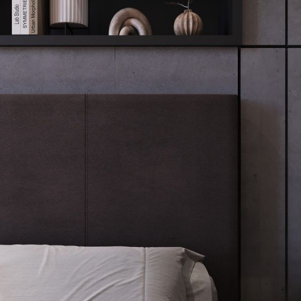 Кровать «Атриум New» без ПМ, 1400 ? 2000 мм, ортопедическое основание, цвет шоколад