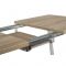 Стол АТЛАНТ-07 1400/2000*900х750 Дуб Бардалино серый/Опора АТЛАНТ-Белый глянец