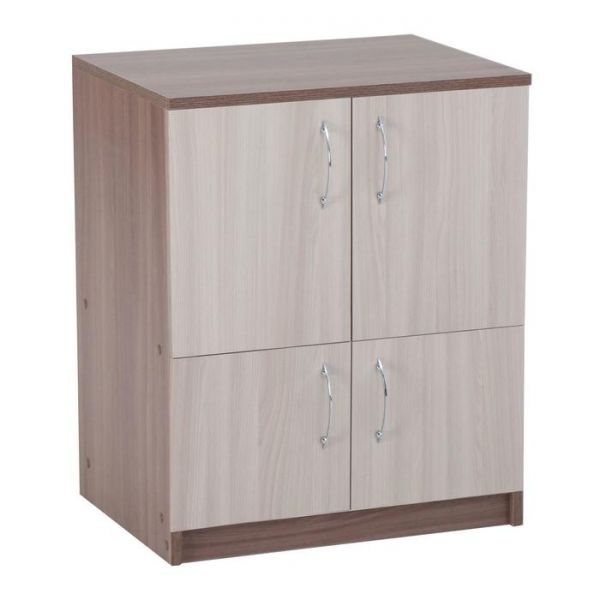 Тумба под сейф  570х430х650 Ясень темный/светлый