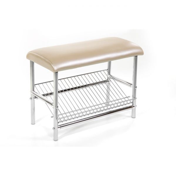 Обувница МС 4(101), 630х320х470, Металл/Бежевый