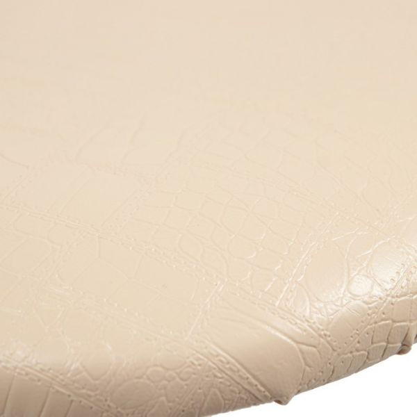 Стул "Кафе-2" Серебристый металлик/шоколадная рептилия