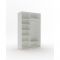 Шкаф-купе Модный Зеркало Белый 1400х600х2300