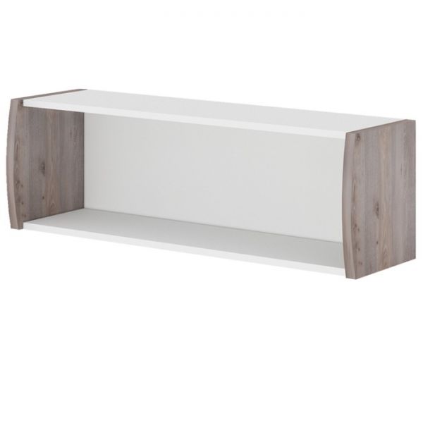 Полка навесная, 1000 ? 290 ? 320 мм, цвет нельсон / белый