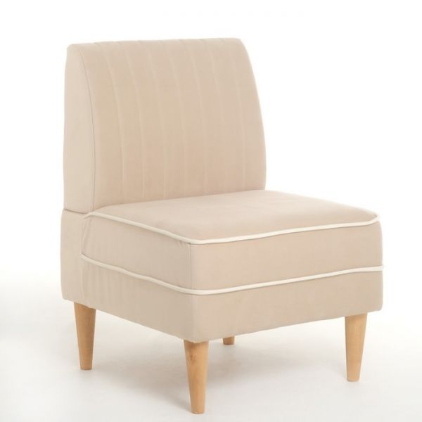 Кресло "Амма" велюр Velutto бежевый