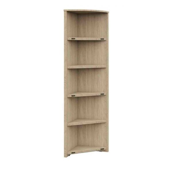 Стеллаж угловой «Валенсия», 520 ? 520 ? 2090 мм, цвет дуб сонома