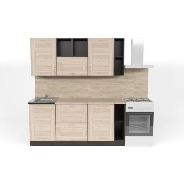 Кухонный гарнитур Томилла макси 4 1800 мм