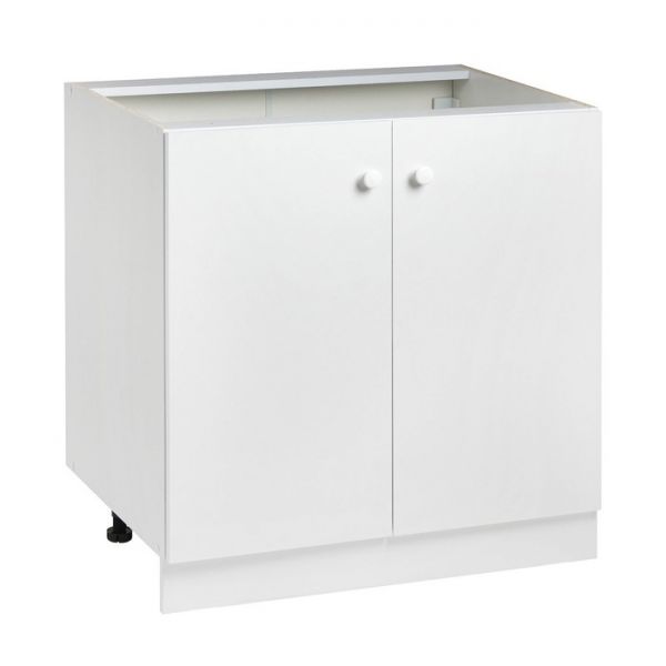 Шкаф напольный Гамма 800х580х820 Белый/Белый