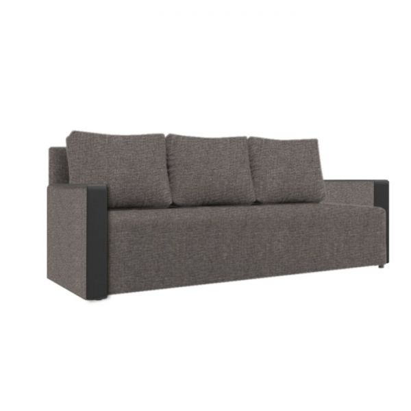 Диван «Алиса 4», рогожка, цвет savana бери/теос блек, 130 ? 185 см