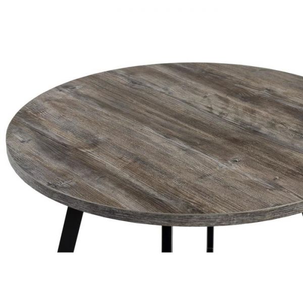 Стол ГЕРМЕС D-940 Сосна Пасадена/Опора Гермес, Гаспар-К, Черный матовый