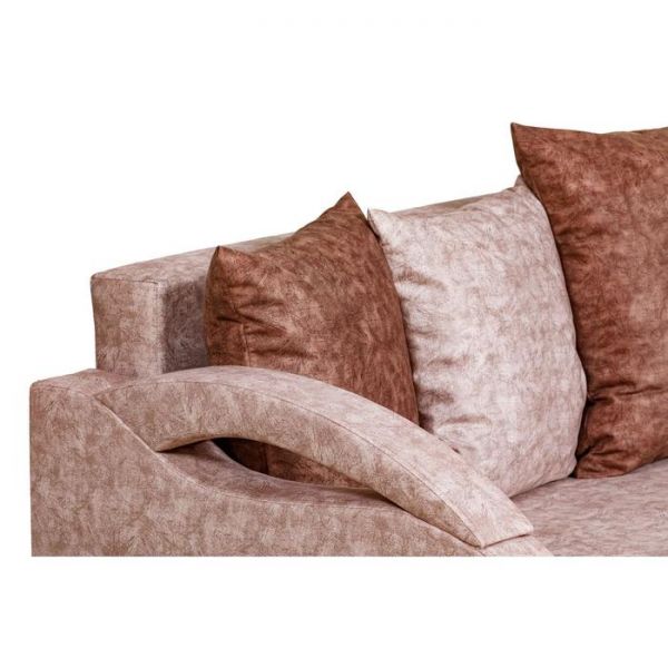 Диван прямой "Юпитер", " тефи бежевый"