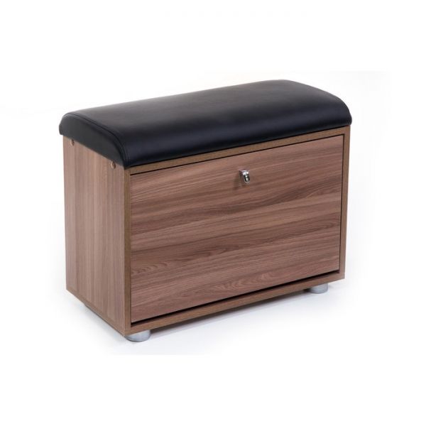 Обувница МС 1(118), 620х300х460, Шимо темный/Черный