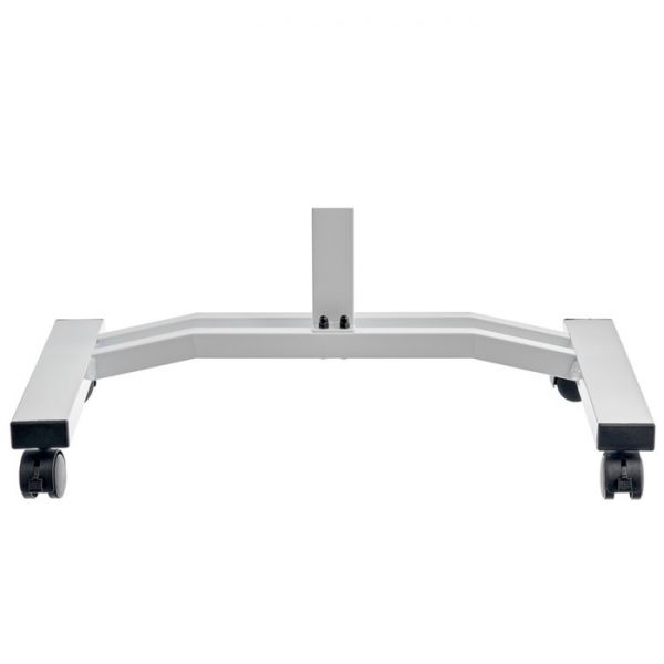 Стол  «Ролет», многофункциональный на колёсах, мдф, металл, цвет тёмное дерево / чёрный