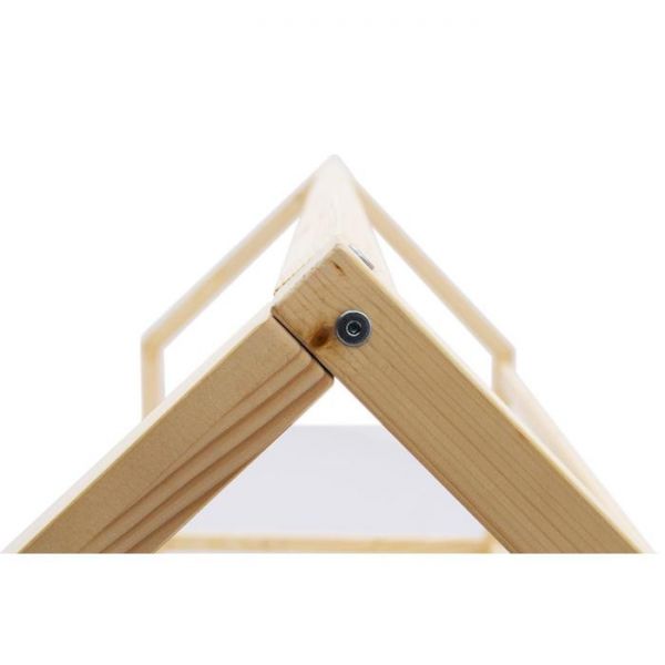 Детская кровать-домик Монтессори Бельмарко Svogen натура