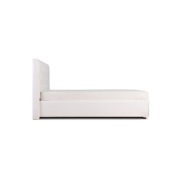 Кровать «Монблан» с ПМ, 1400 ? 2000, ортопедическое основание, цвет взбитые сливки