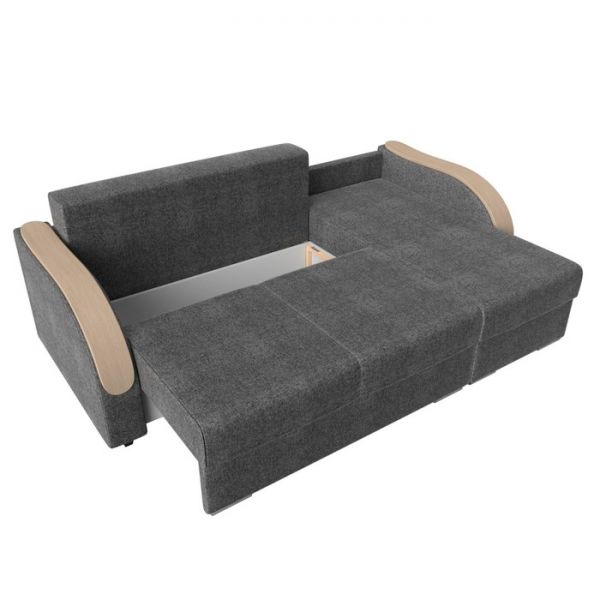 Угловой диван «Дарси», механизм еврокнижка, рогожка, цвет корфу 02