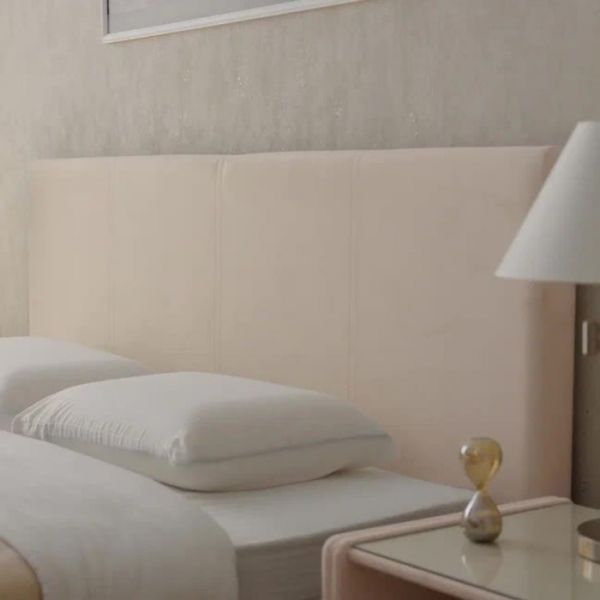 Кровать «Атриум» с ПМ, 1400 ? 2000 мм, 1 ящик, велюр, цвет velutto 04