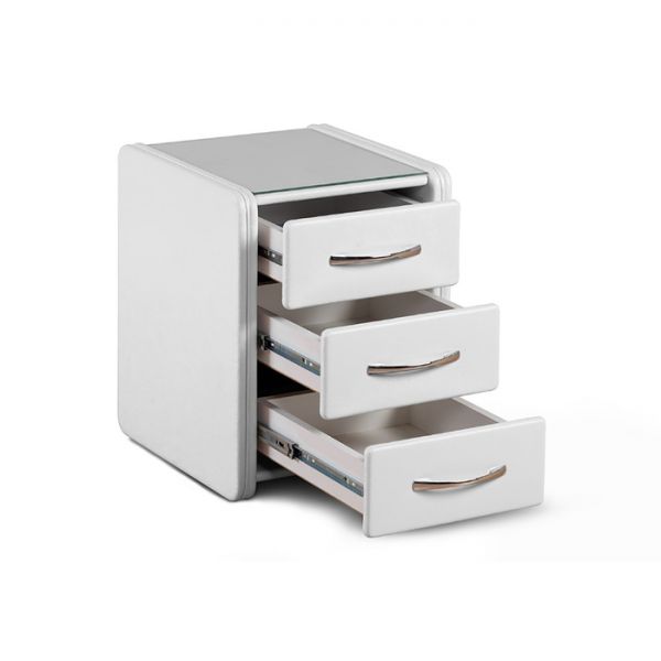 Тумба «Алеро», 3 ящика, 410 ? 435 ? 515 мм, цвет коричневый