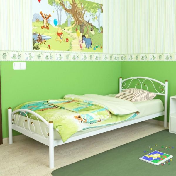 Кровать «Вероника Мини Плюс», 200 ? 80 cм, каркас белый