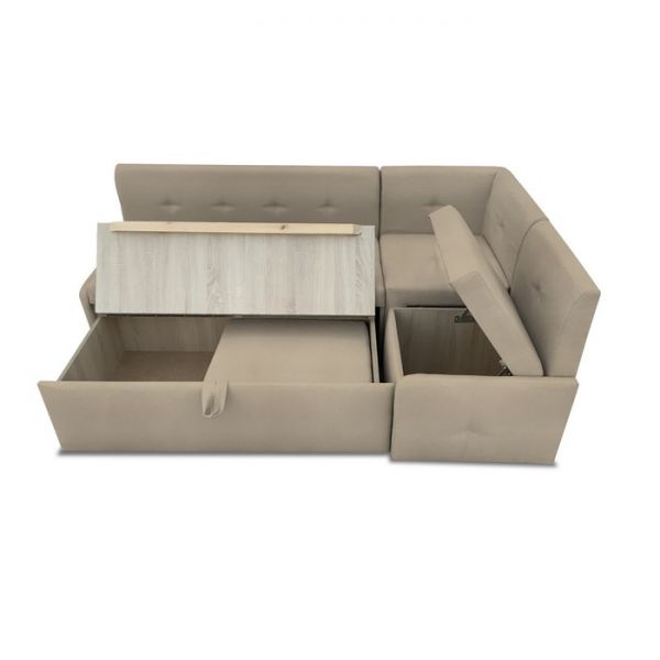 Кухонный уголок «Вена», механизм выкатной, искусственная кожа, цвет marvel berry