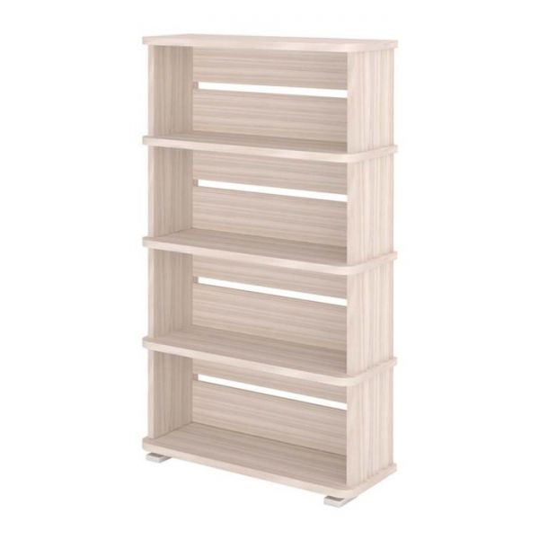 Стеллаж, 800 ? 330 ? 1440 мм, цвет белый жемчуг