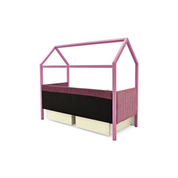 Детская кровать-домик мягкий Бельмарко  Svogen лаванда