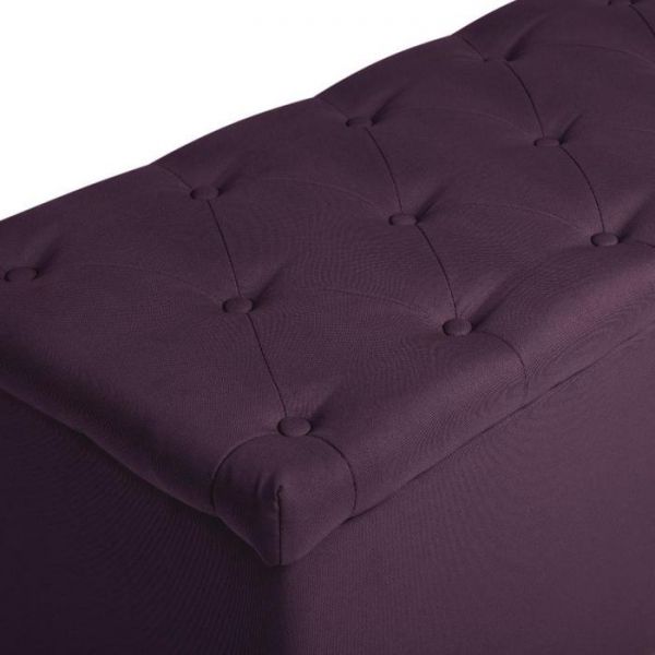 Банкетка Монако-3 1210х420хН430 Рогожка PLUM