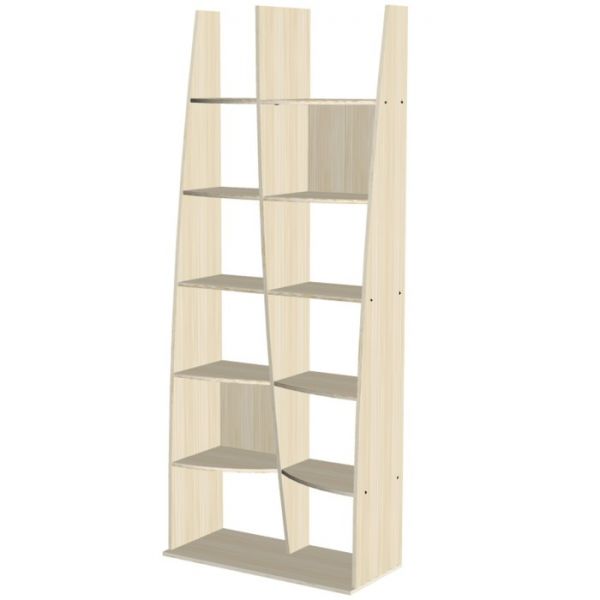 Стеллаж №5, 902 ? 410 ? 2232 мм, цвет белый