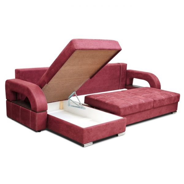 Угловой диван «Талисман 2», механизм тик-так, левый угол, цвет софа 17