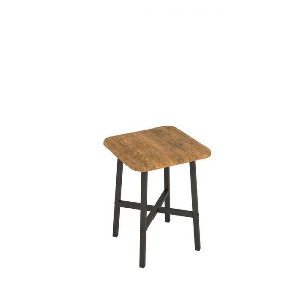 Табурет «Кросс», 330 ? 330 ? 440 мм, цвет дуб американский