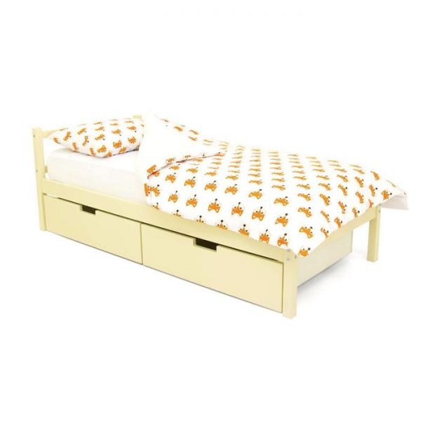 Детская кровать "Svogen classic бежевый"