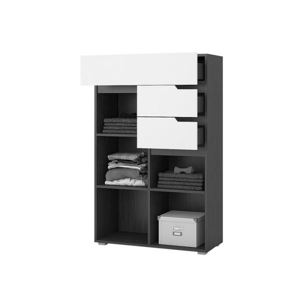 Комод «Анталия», МДФ, цвет сонома, белый софт