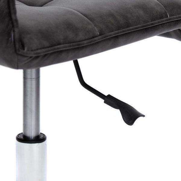 Кресло ZERO экокожа, серый 2 TONE