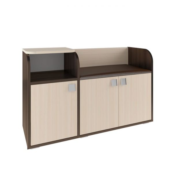 Обувница Ивушка 5 1015х364х1400 PUNTO-коричневый /Бодега тёмный /Бодега светлый