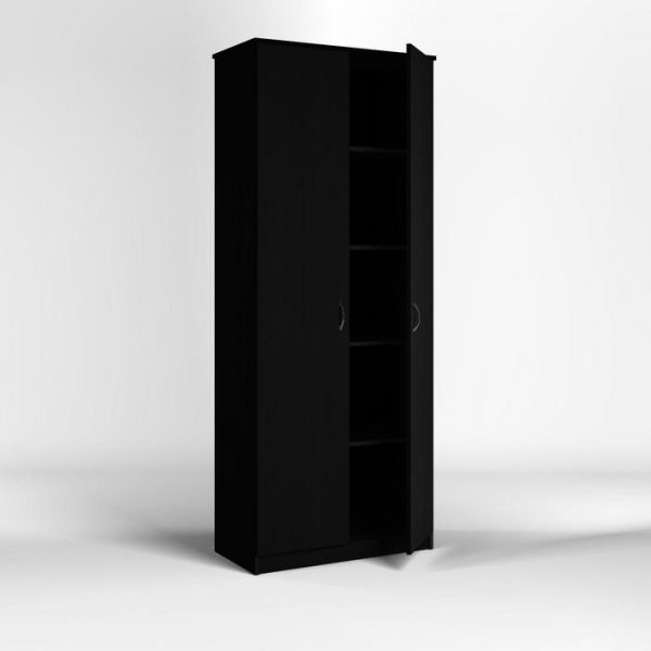 Шкаф закрытый 800*400*1980 Черный