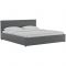 Кровать Синди, 1800х2000, ортопедическое осн+ПМ, Марика/Серый