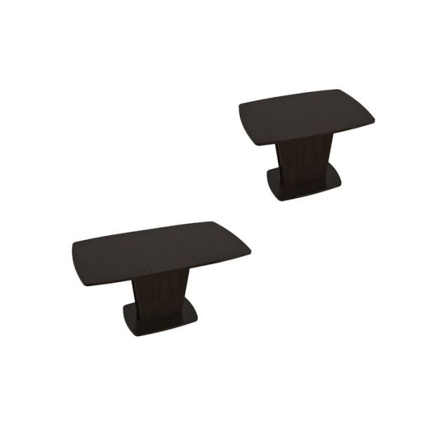 Раздвижной стол «Марсель», 1100/1500 ? 750 ? 750 мм, ЛДСП, цвет дуб венге