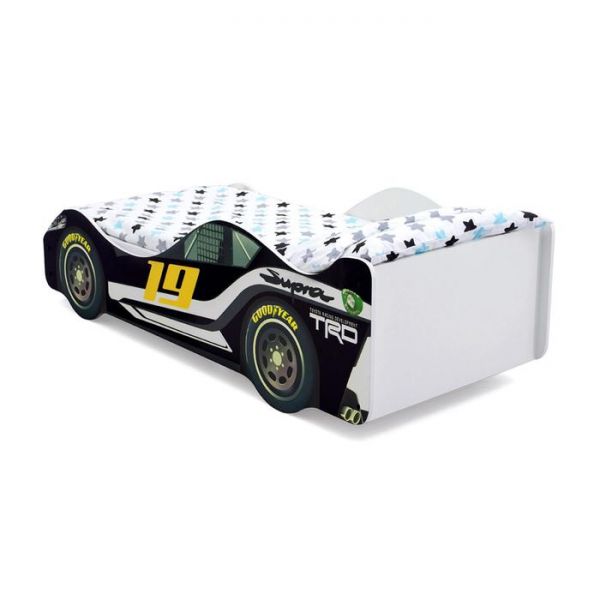 Кровать-машина Бельмарко «Супра черная»