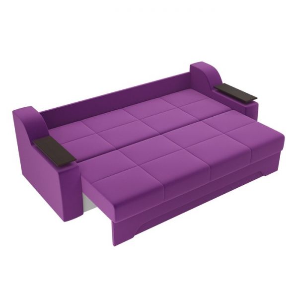 Диван прямой «Сенатор», механизм еврокнижка, экокожа, цвет бежевый