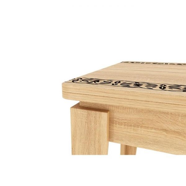 Стол обеденный раскладной  Фантазия 800/1200х600/800х760 белый