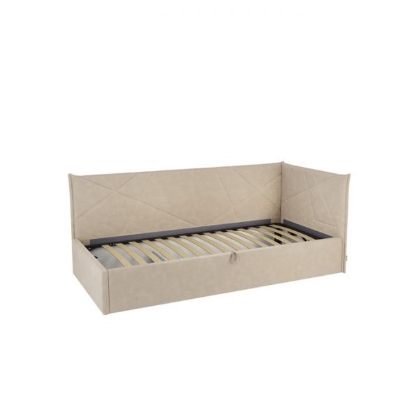 Тахта с ортопедом + ПМ Бест 900х2000 капучино (велюр)