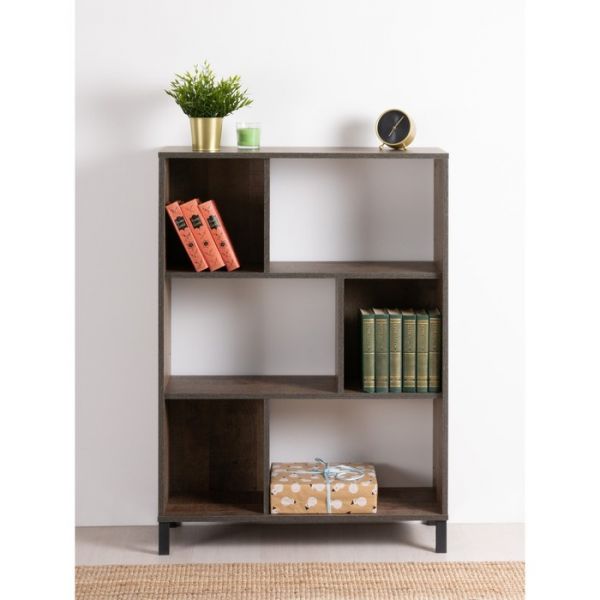 Стеллаж Стронг 13.346, 820х300х1136, Дуб гранж колониальный/Интра