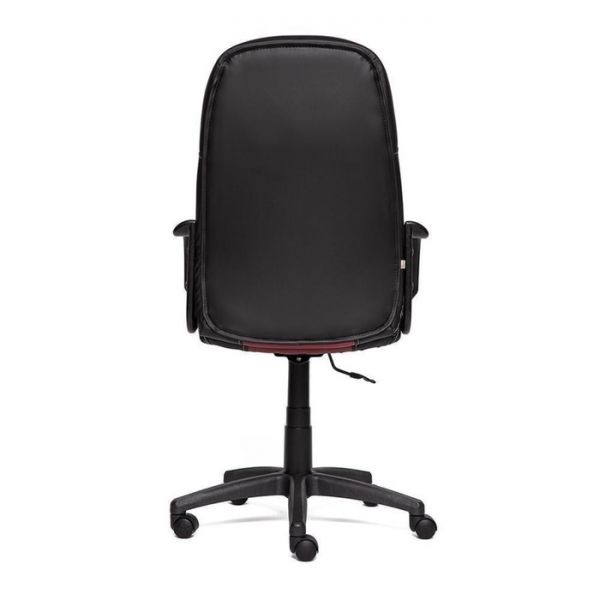 Кресло PARMA экокожа, черный/бордо 36-6/36-7