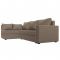 Угловой диван «Мансберг», механизм еврокнижка, угол левый, рогожка, цвет корфу 03
