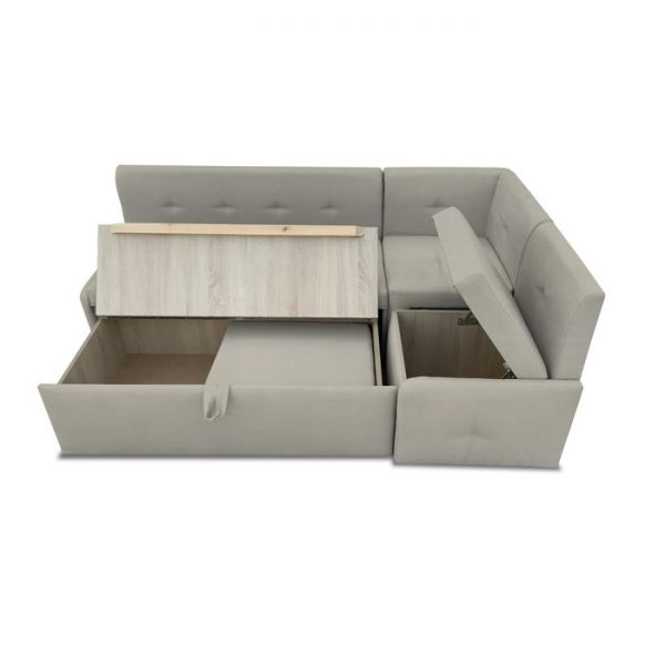 Кухонный уголок «Вена», механизм выкатной, искусственная кожа, цвет marvel berry