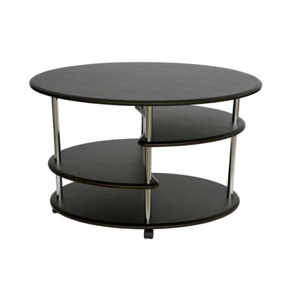 Стол журнальный «Эллипс», сж-01, 900 ? 600 ? 570 мм, цвет дуб белёный