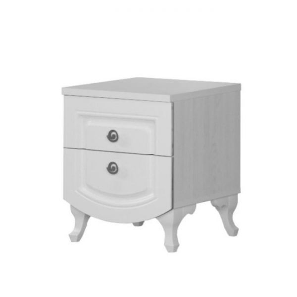 Тумба прикроватная «Розалия №13», 412 ? 445 ? 492 мм, цвет лиственница белая