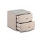 Тумба «Люнетта», 2 ящика, 500 ? 450 ? 450 мм, цвет взбитые сливки