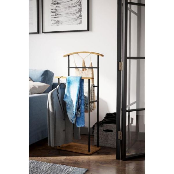 Вешалка напольная «Элдридж loft», 500 ? 250 ? 1050 мм, цвет белый