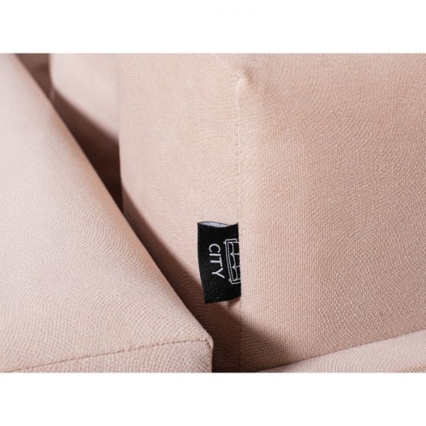 Прямой диван «Киото», механизм еврокнижка, велюр, цвет бежевый