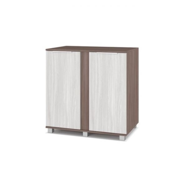 Тумба Пандора-П89 420х900х900 двухдверная  Шимо темный/светлый